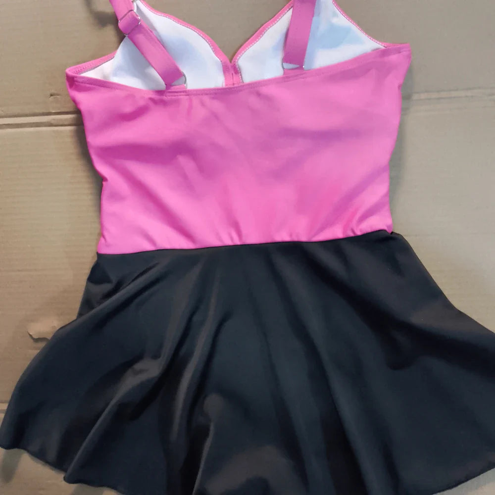Colorful Slimming Swimdress