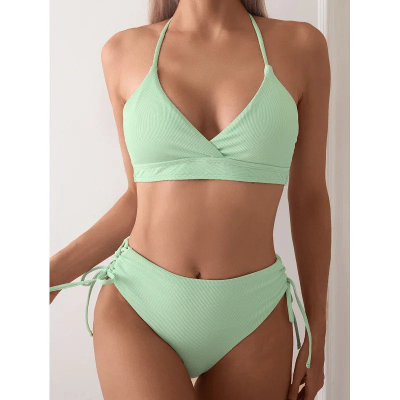 Cikini V-Neck Beach Bikini