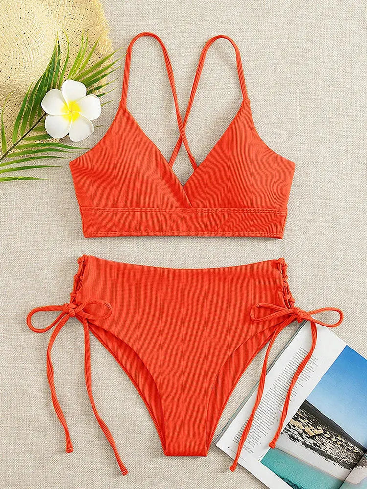 Cikini V-Neck Beach Bikini