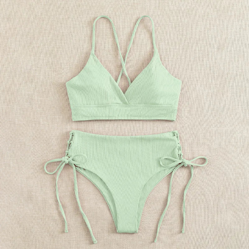 Cikini V-Neck Beach Bikini