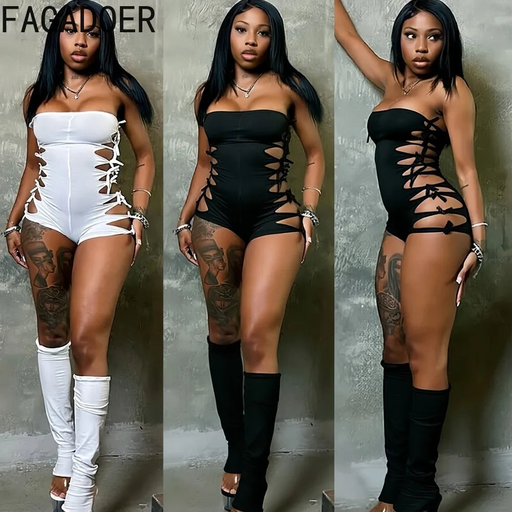Trendy Patchwork Romper