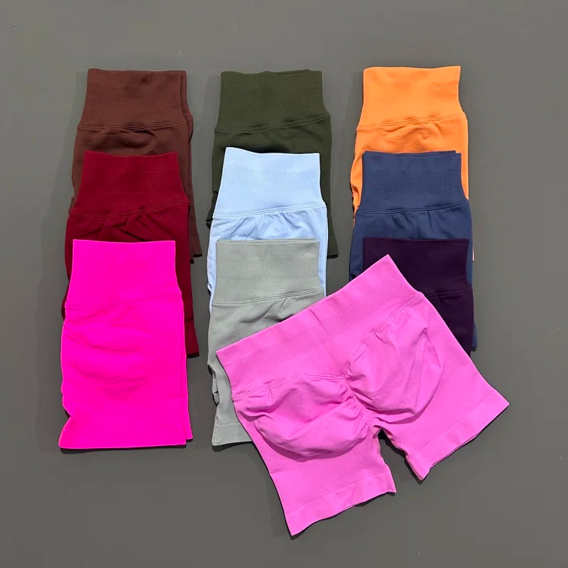 Seamless Workout Biker Shorts