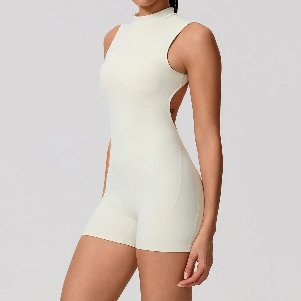 Stretchy Summer Sports Jumpsuit