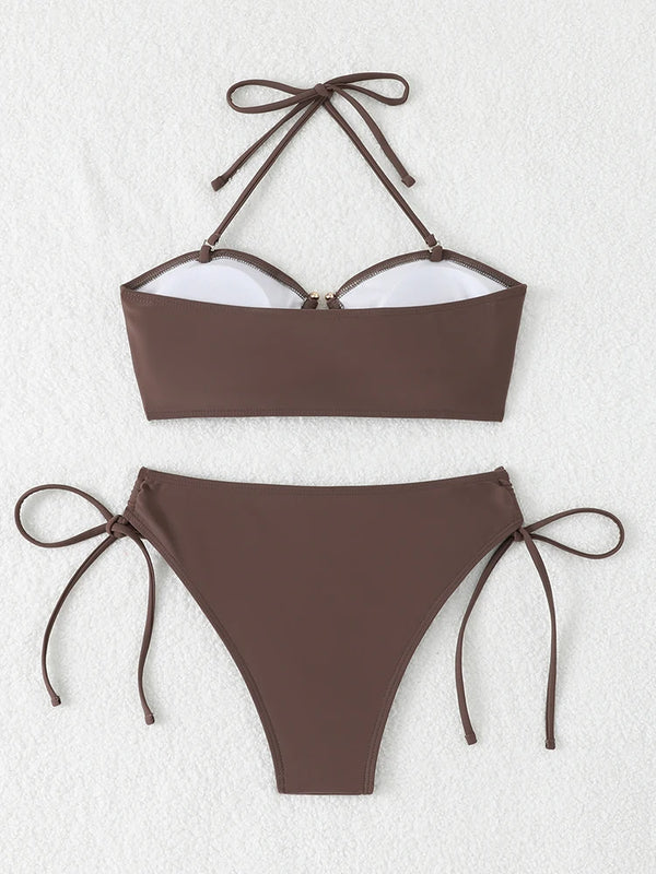 Chic High Waist Bikini Set