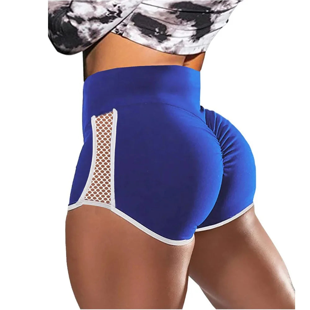Quick-Dry High Waist Shorts