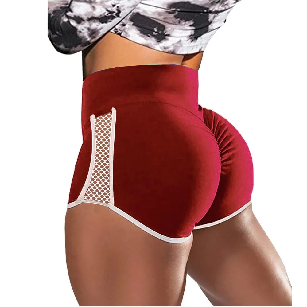 Quick-Dry High Waist Shorts