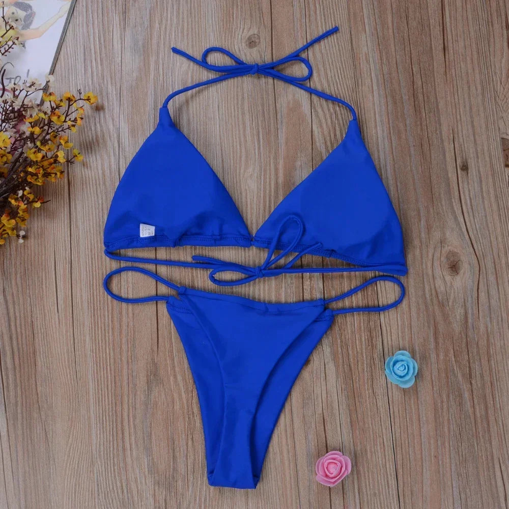 Chic Pink Bikini Set