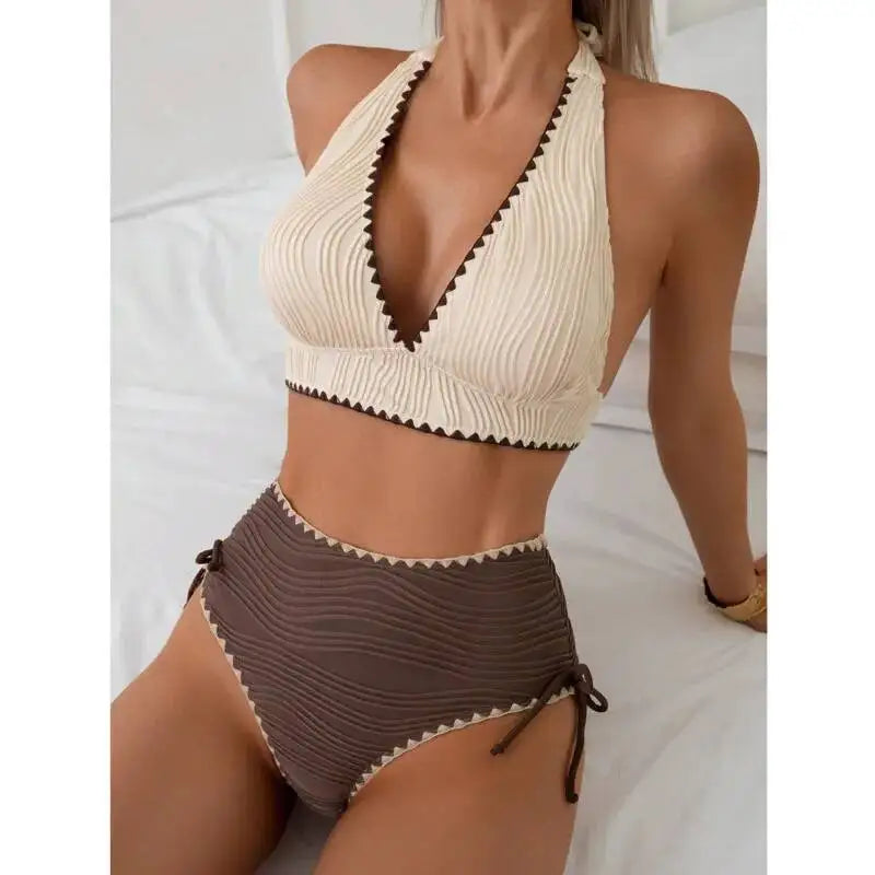 Chic High Waist Bikini Set