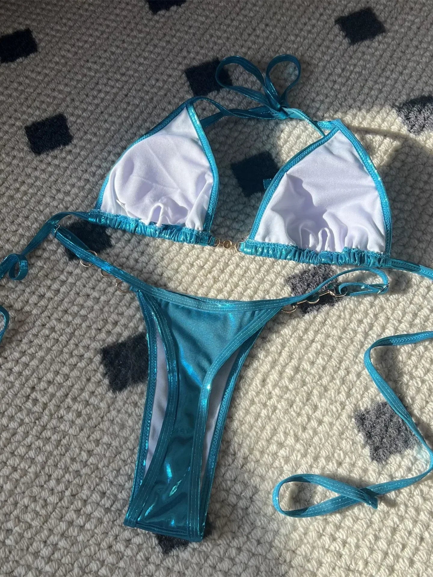 Glamorous Pink Bikini Set