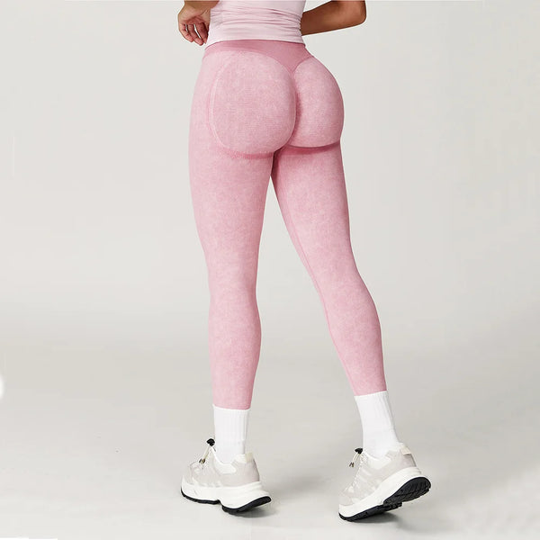 Seamless High-Waist Yoga Leggings